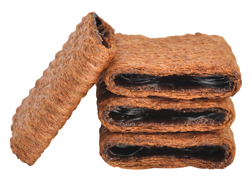 Le Meneghine Fondente, wafer berisi coklat gelap, Bussy - 140 g - Sekeping