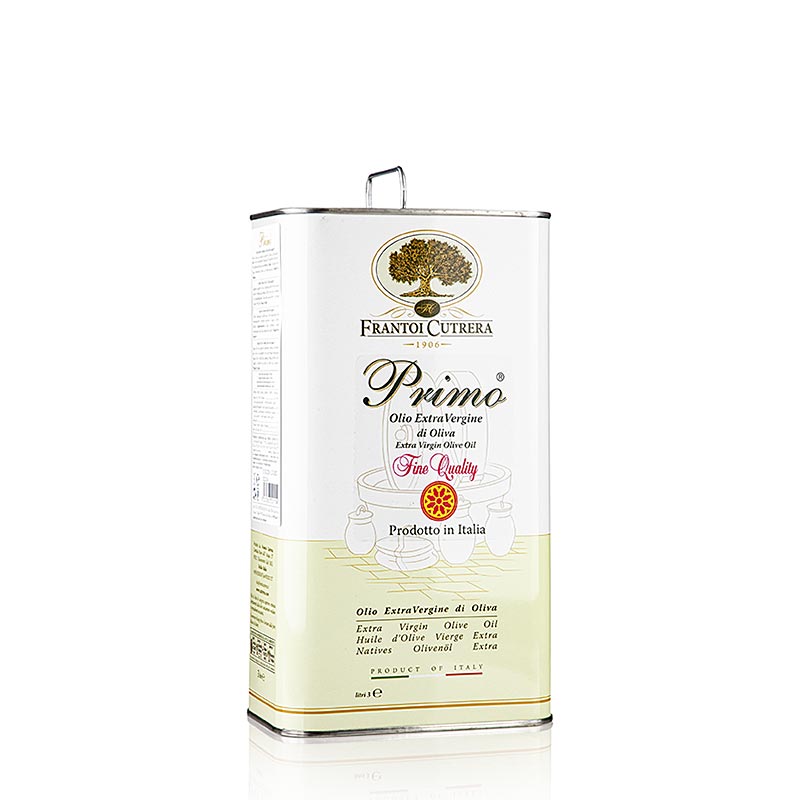 Extra szuz olivaolaj, Frantoi Cutrera Primo Monti Iblei, 100% Tonda Iblea - 3 liter - tartaly