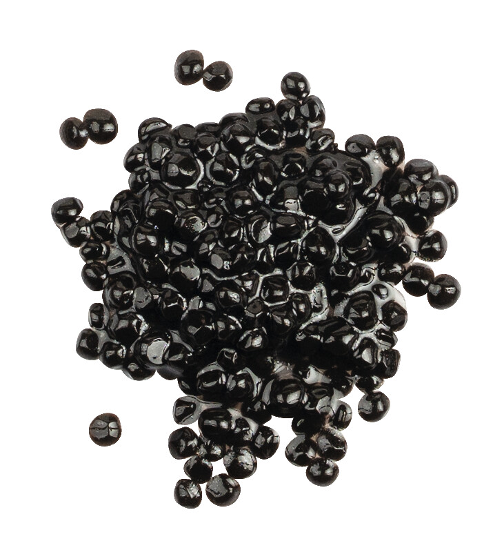 Perles de truffe noire, jus de truffe noire - perles, Tartufi Ponzio - 50 g - Verre