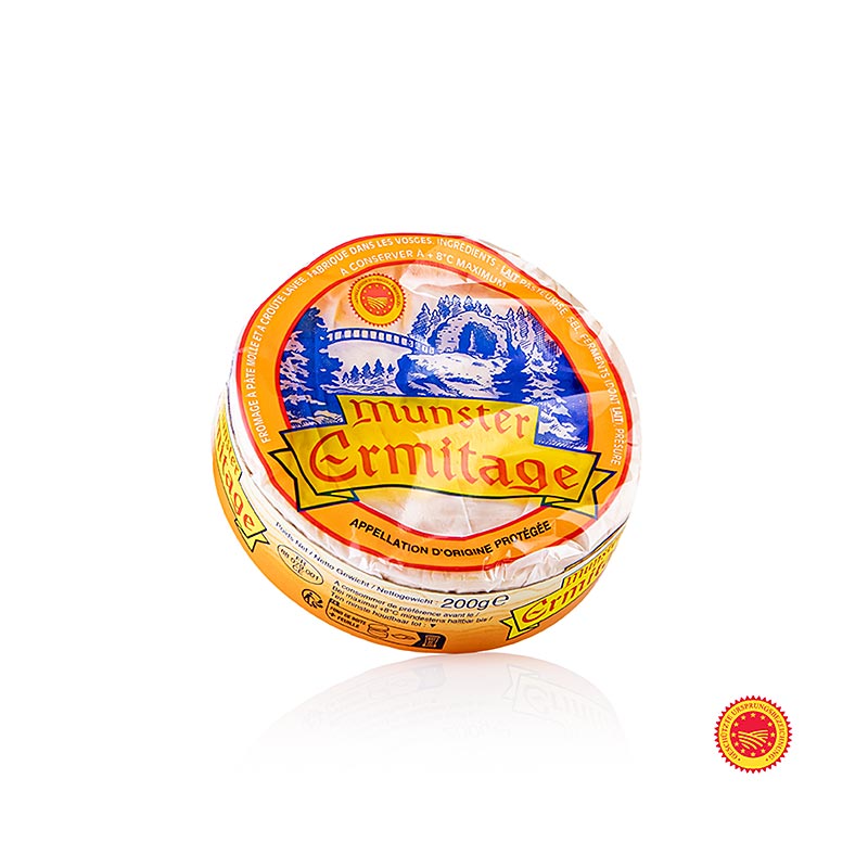 Munster AOP / gU, queijo macio - 200 g - Papel Munster AOP / gU, queijo macio - 200 g - Papel