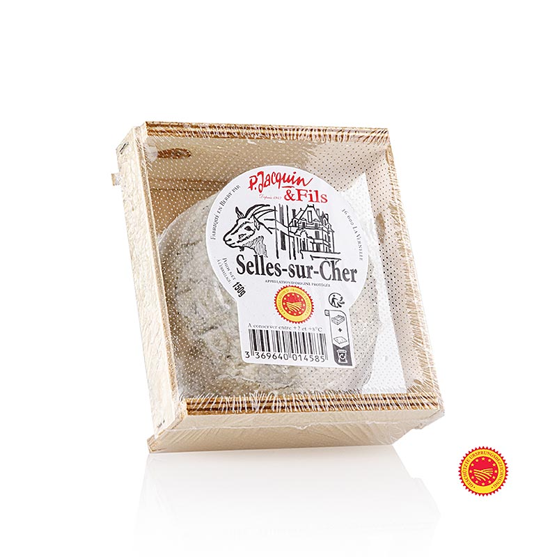 Selles sur cher AOP, branza moale din lapte de capra - 150 g - Hartie Selles sur cher AOP, branza moale din lapte de capra - 150 g - Hartie
