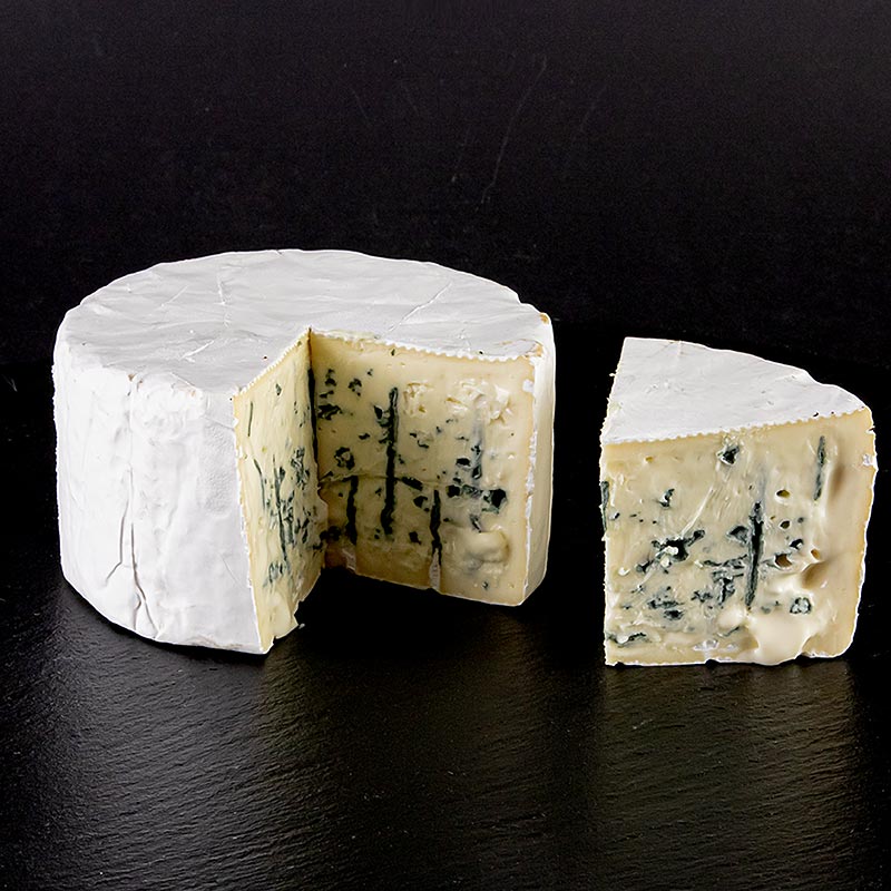 Bleu de Bresse, un queso blando con moho blanco y azul. - 500 g - pelicula