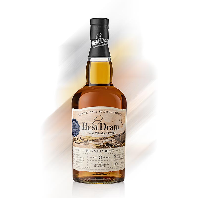 Single Malt Whiskey Bunnahabhain 2013 - 2026 Best Dram, 56,9 % obj., Islay - 700 ml - Lahev