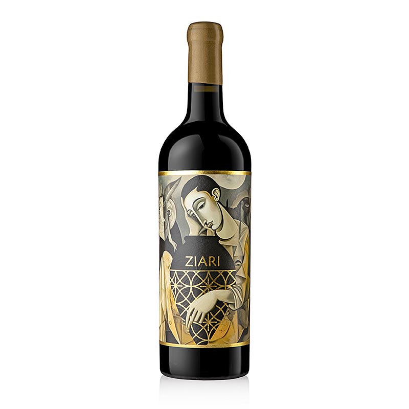 2024 Saperavi Single Vineyard Red Wine, suche, 14,5 % obj., Ziari, Gruzie - 750 ml - Lahev