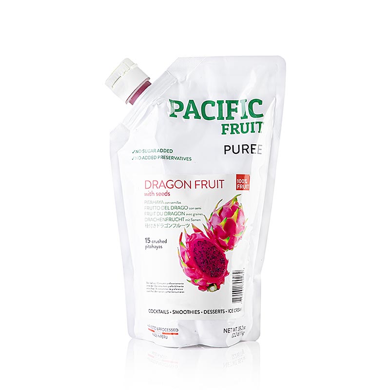 Pure de Pitaya Pacific Fruit (Pitaya), 100%, Peru - 1 kg - bolsa
