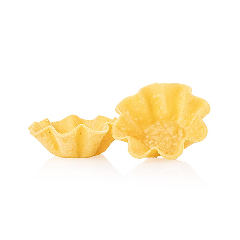Tartlettes Shell Flower, neutraal, veganistisch, Ø42x15mm h, La Rose Noire - 300 g, 120 stuks - Karton