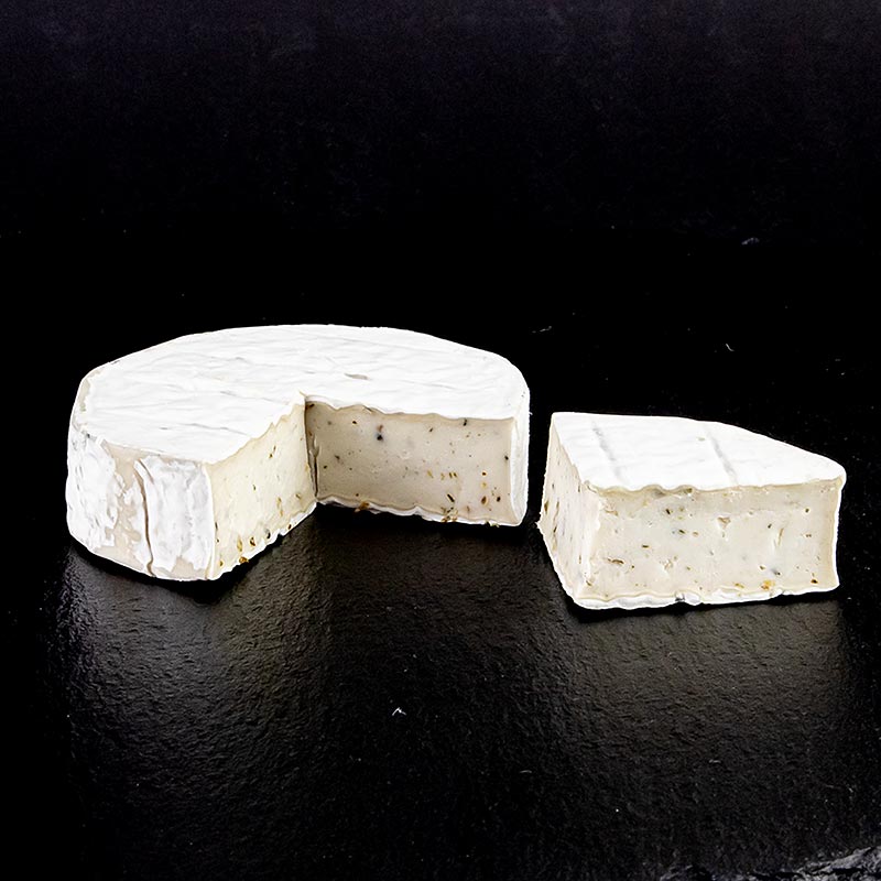 Vanozza Brie Pepper Flavor, vegan soft cheese alternative, cashew base - 125 ml - film