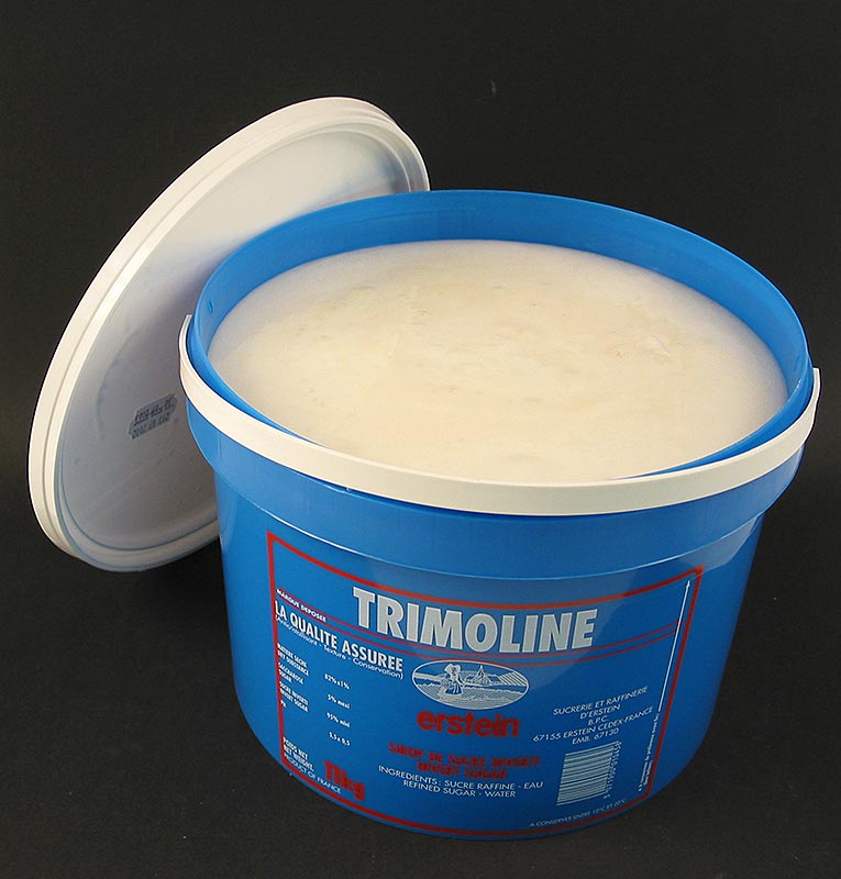 Trimoline - Zahar invertit, pentru inghetata si ganache - 11 kilograme - Galeata