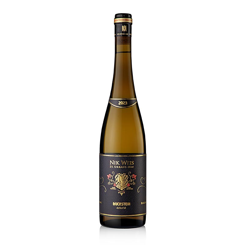 2023 Bockstein Riesling Auslese, doux, 9,5% vol., Nik Weis - 750 ml - Bouteille