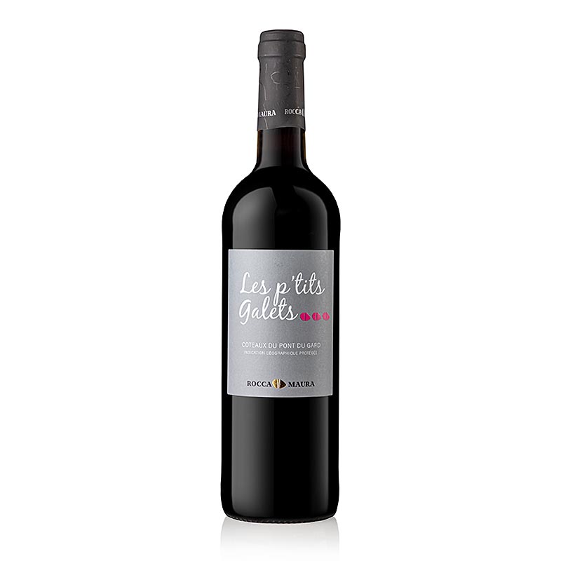 2024 Coteaux Les p`tits Galets, cervene vino IGP, suche, 13,5 % obj., Rocca Maura - 750 ml - Lahev