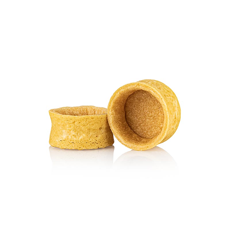 Dessert - Tartelettes Vanille, Ø33x19mm h, La Rose Noire MRSW210 - 1,26 kg, 210 pieces - Carton