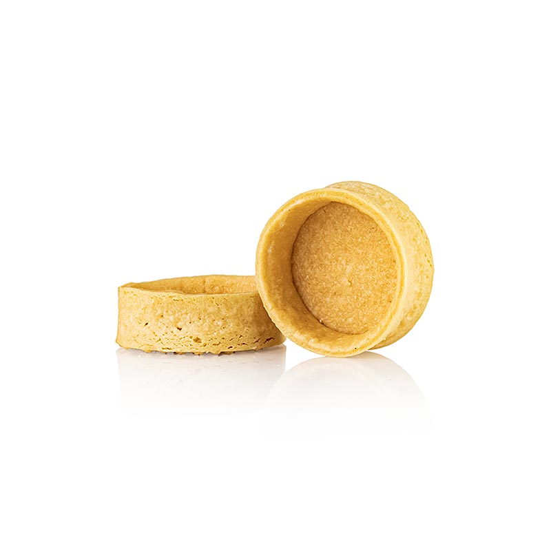 Postres - tartelettes de vainilla, Ø47x19mm h, La Rose Noire SRSW125 - 1,125 kg, 125 peces - Cartro