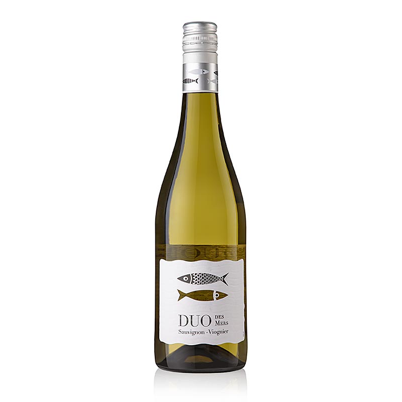 2025 Duo des Mers, Sauvignon Blanc, sec, 11,5% vol., Reunis Cebazan, vegan - 750 ml - Bouteille