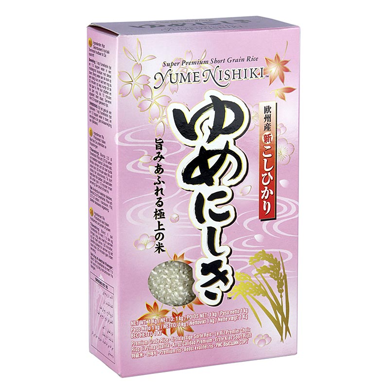 Nishiki Yume - sushi rice, large-grained - 1 kg - bag