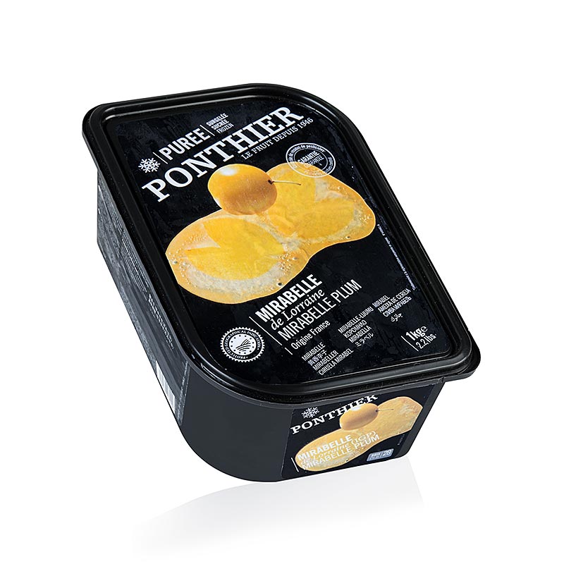 Puree-mirabelle, with sugar, ponthier - 1 kg - Pe-shell