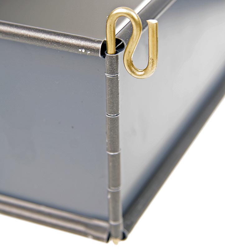 Terrin - form, metal, non-stick, 30 cm lang, 7 cm bred, 8,5 cm hoej - 1 styk - løs