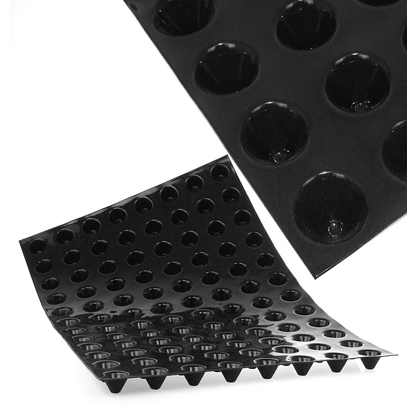 Flexipan mat 60x40cm, 96 mini-cones, Ø 30mm, 20mm deep, 6ml, No.1083 - 1 pc - loose