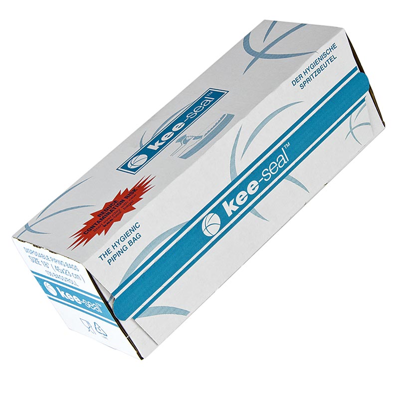 Spuitzak, wegwerp, 45cm, Kee-Seal, glad, dispenser - 100 uur - doos Spuitzak, wegwerp, 45cm, Kee-Seal, glad, dispenser - 100 uur - doos