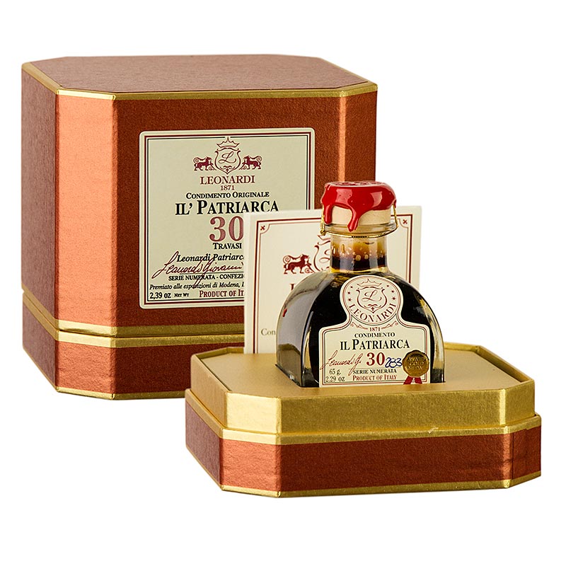 Leonardi - Condimento Patriarca Balsamique, 30 ans G360 - 50 ml - bouteille