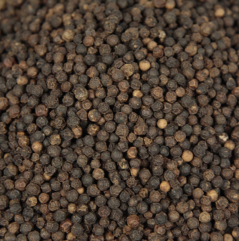 Lampong peber, sort, meget - 1 kg - taske