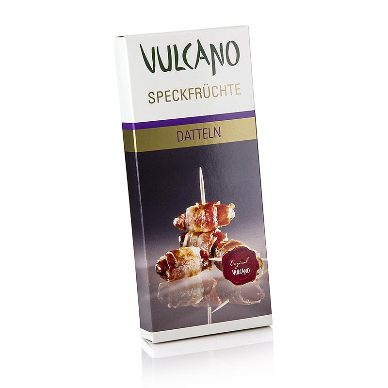 VULCANO Speckdatteln, premium bacon and dates, from Styria - 120 g - box VULCANO Speckdatteln, premium bacon and dates, from Styria - 120 g - box