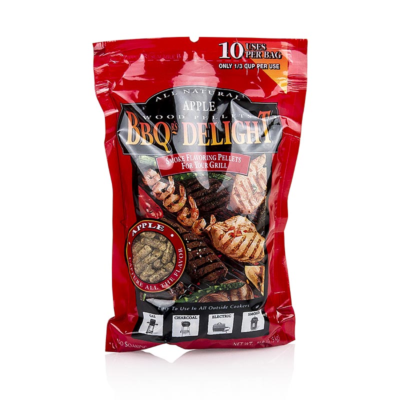 Grill BBQ - Smoked pellets made of apple wood - 450 g - bag