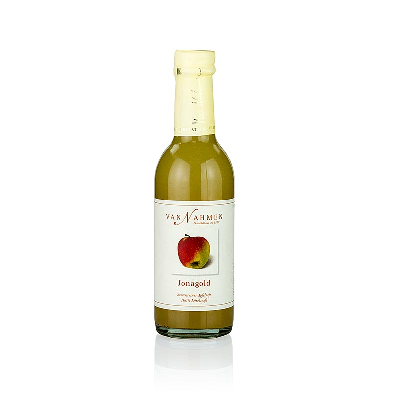 Jonagold æblejuice, 100% juice, varevogne, organisk - 250 ml - Flaske