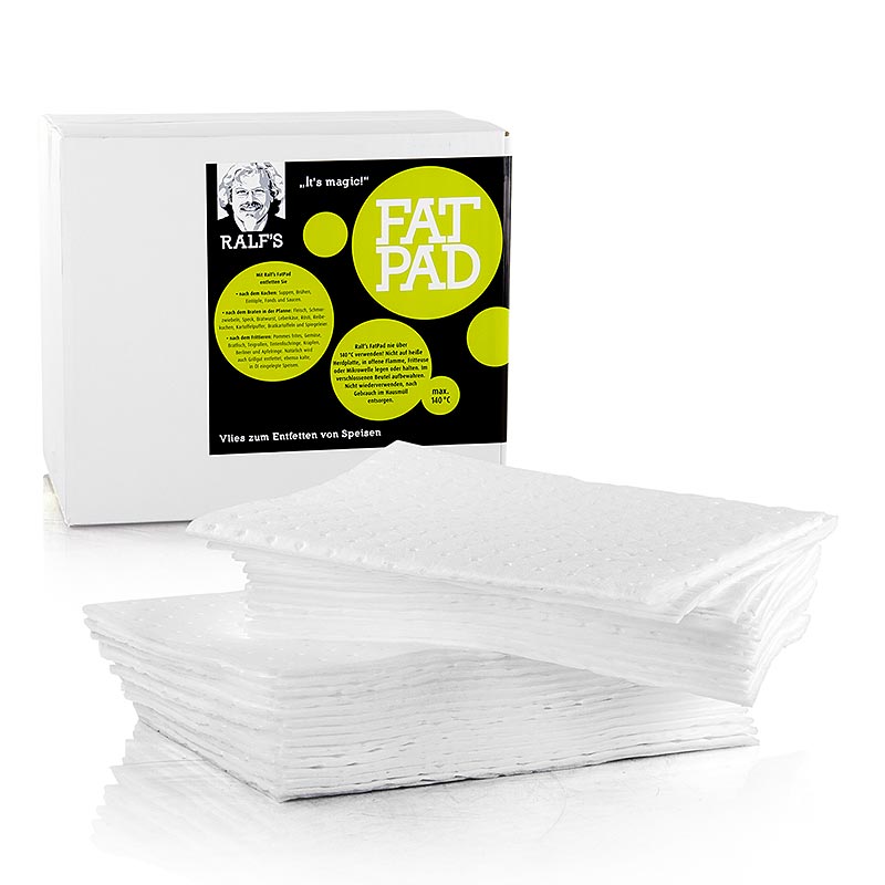 Ralf`s FatPad cloths (25x30cm), perforated - 50 pieces - bag