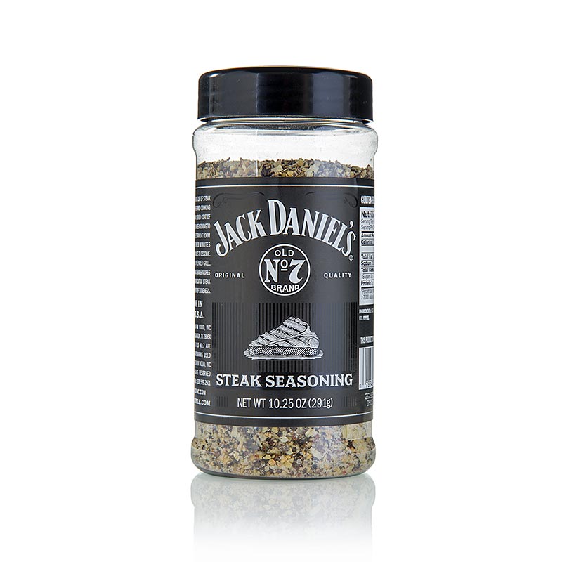 Jack Daniel`s Steak Krydderi, BBQ krydderi forberedelse bøf - 291 g - Pe-dosis