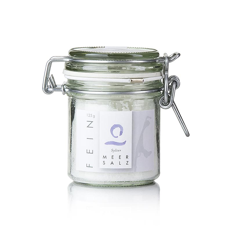 Sylt zeezout, prima - 125 g - glas Sylt zeezout, prima - 125 g - glas