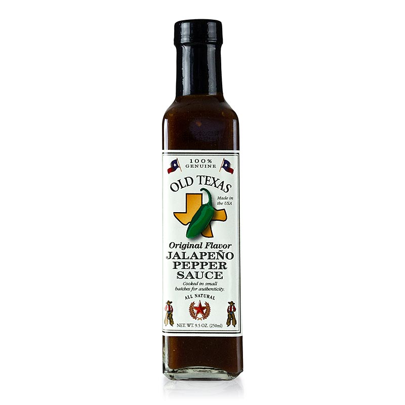 Old Texas - Jalapeno Pepper BBQ Sauce - 250 ml - bottle