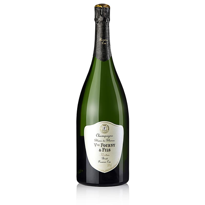 Champagne Veuve Fourny, Blanc de Blanc, 1.Cru, brut, 12% vol. - 1,5 l - flaske