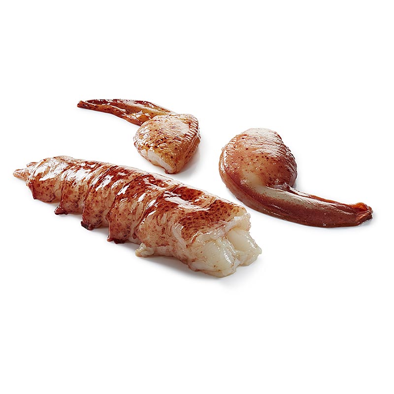 Kanadischer Hummer HPL, Scheren und Schwanzfleisch, im Kochbeutel - 86 g - Beutel Kanadischer Hummer HPL, Scheren und Schwanzfleisch, im Kochbeutel - 86 g - Beutel