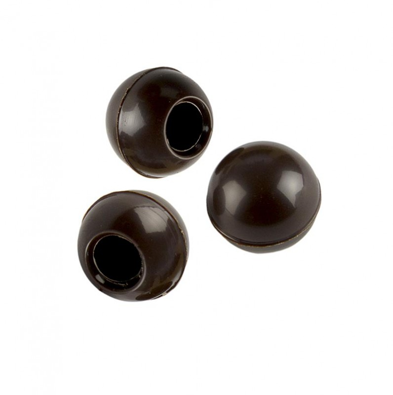 Hollow truffle ball dark, 24 mm Ø, Callebaut - 340g, 126 pieces - carton