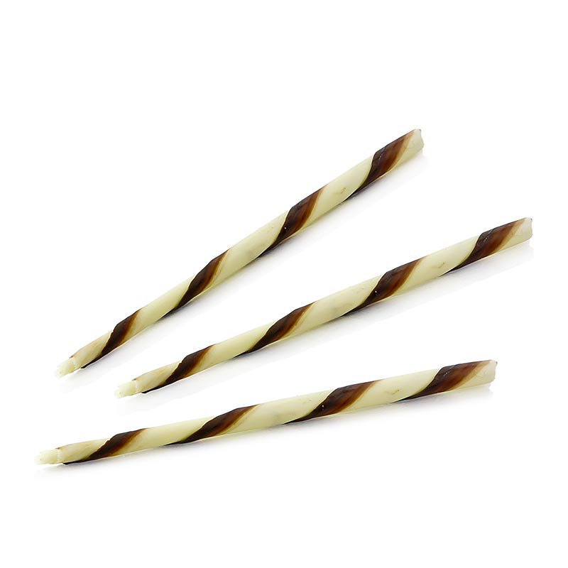 Chocolade sigaren - cigarillo`s, gemarmerd, 15 cm lang - 700 g, 200 stuks - Karton Chocolade sigaren - cigarillo`s, gemarmerd, 15 cm lang - 700 g, 200 stuks - Karton