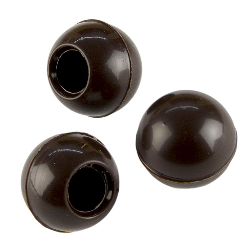 Trüffel-Hohlkugeln Zartbitterschokolade, mini, ø 24mm (50004) - 1,209 kg, 504 St - Karton Trüffel-Hohlkugeln Zartbitterschokolade, mini, ø 24mm (50004) - 1,209 kg, 504 St - Karton