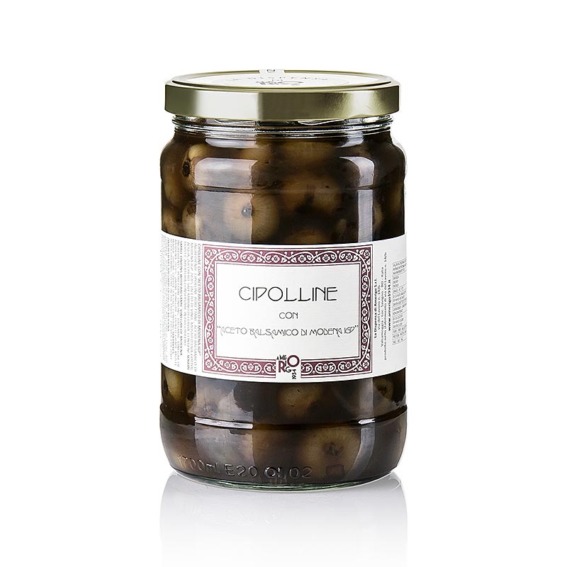 Cipolline all aceto balsamico - Zwiebeln in Aceto Balsamico, Amerigo - 1,5 kg - Glas Cipolline all aceto balsamico - Zwiebeln in Aceto Balsamico, Amerigo - 1,5 kg - Glas