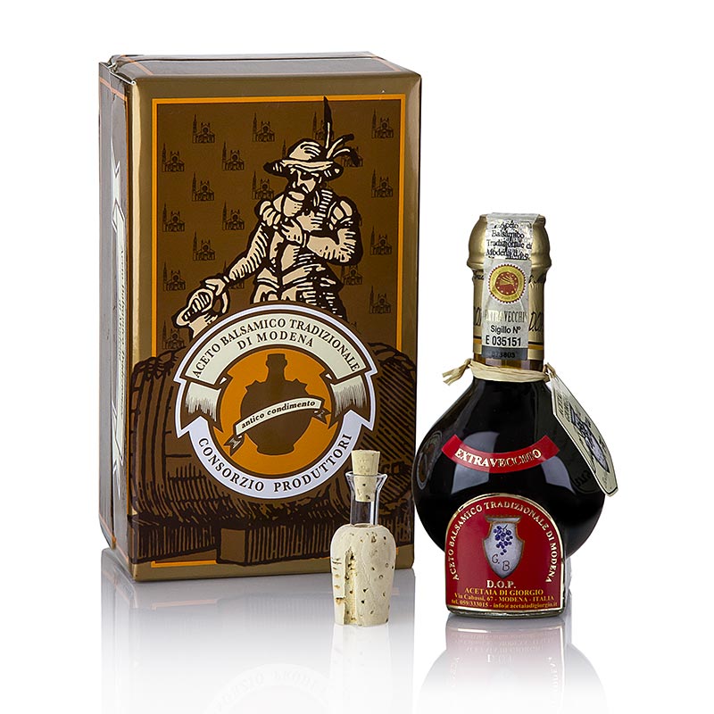 Aceto Balsamico Tradizionale DOP Il Superiore, 25 Jahre, Acetaia di Giorgio - 100 ml - Flasche Aceto Balsamico Tradizionale DOP Il Superiore, 25 Jahre, Acetaia di Giorgio - 100 ml - Flasche