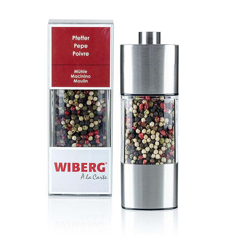 Wiberg pepper colorful, all in the mill, 14cm ceramic grinder - 65 g - box
