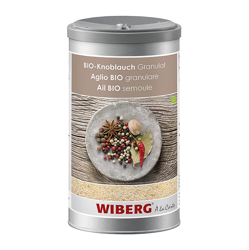 Wiberg Bio-Knoblauch Granulat, BIO-zertifiziert - 820 g - Aroma-Tresor Wiberg Bio-Knoblauch Granulat, BIO-zertifiziert - 820 g - Aroma-Tresor