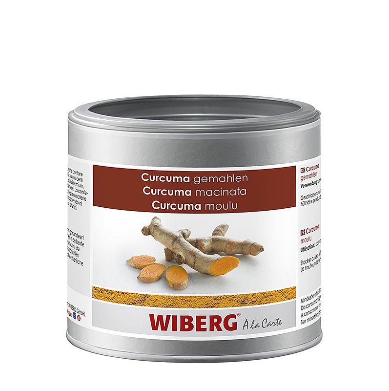 Curcuma Wiberg, moulu - 280g - Sans danger pour les aromes