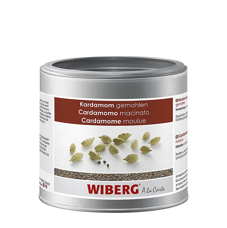 Wiberg Kardamom, gemahlen - 280 g - Aroma-Tresor Wiberg Kardamom, gemahlen - 280 g - Aroma-Tresor