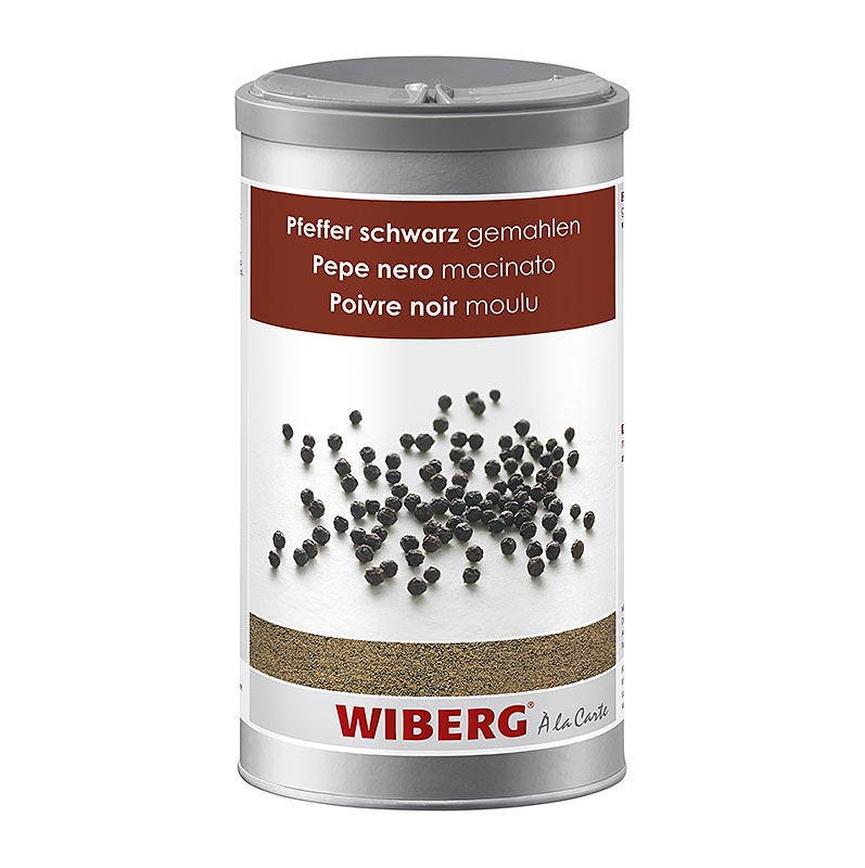 Wiberg Pfeffer schwarz, gemahlen - 555 g - Aroma-Tresor Wiberg Pfeffer schwarz, gemahlen - 555 g - Aroma-Tresor
