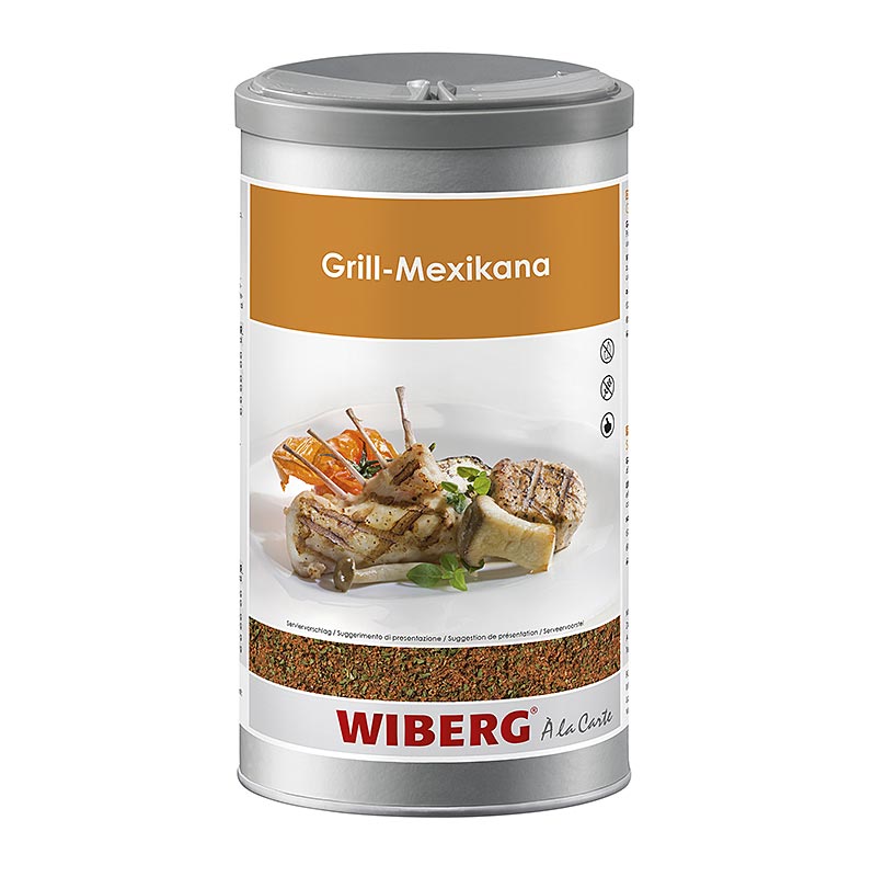 Wiberg Grill Mexikana, Gewürzsalz - 780 g - Aromabox Wiberg Grill Mexikana, Gewürzsalz - 780 g - Aromabox