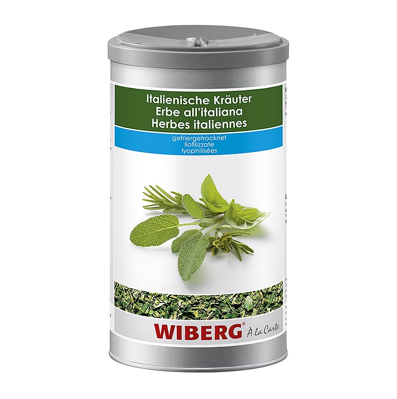 Herbes italiennes Wiberg lyophilisees - 75g - Sans danger pour les aromes