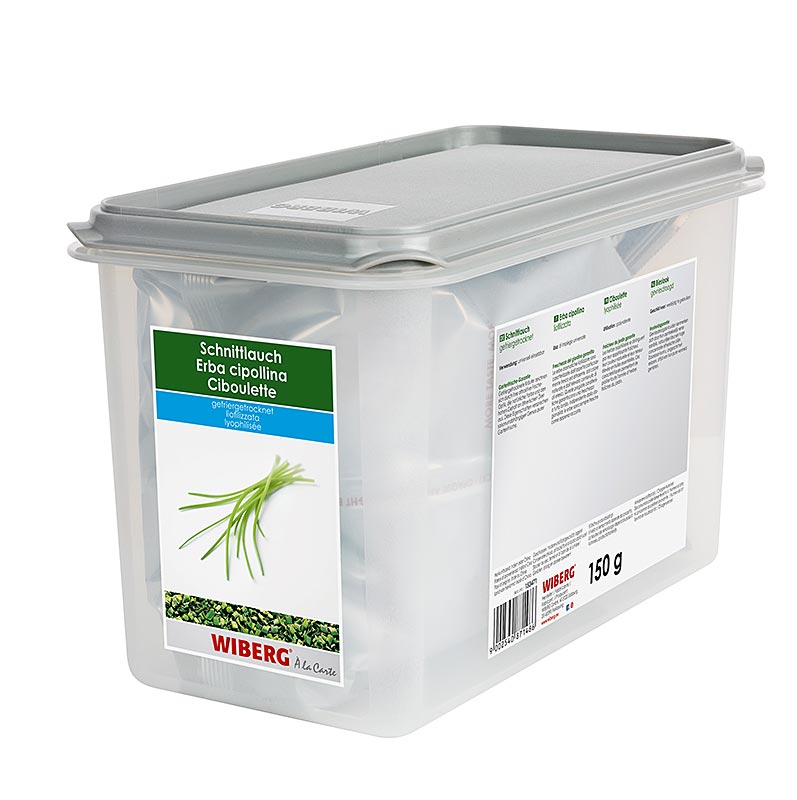 Wiberg Schnittlauch gefriergetrocknet - 150 g - Multibox Wiberg Schnittlauch gefriergetrocknet - 150 g - Multibox