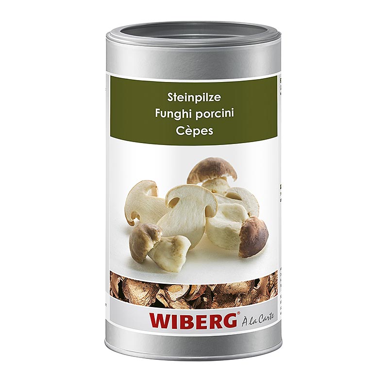 Wiberg Steinpilz, getrocknet, geschnitten - 130 g - Aroma-Tresor