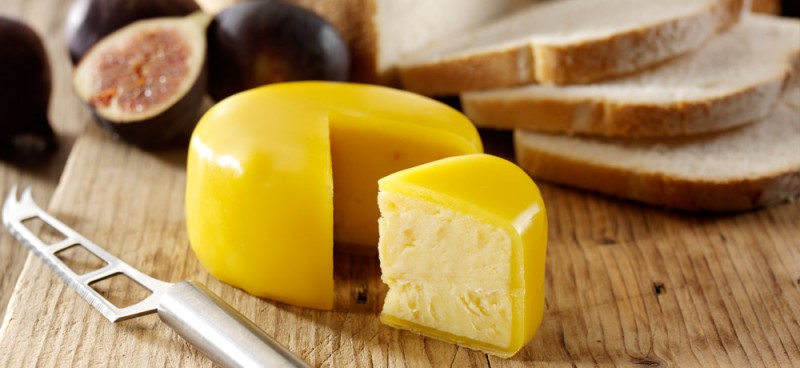 Snowdonia - Beechwood Smoked, geräucherter Cheddar Käse, gelber Wachs - 200 g - Papier