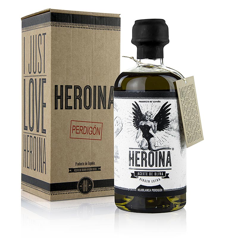 Natives Olivenöl Extra, Heroina Perdigon, 100% Hojiblanca - 500 ml - Flasche Natives Olivenöl Extra, Heroina Perdigon, 100% Hojiblanca - 500 ml - Flasche