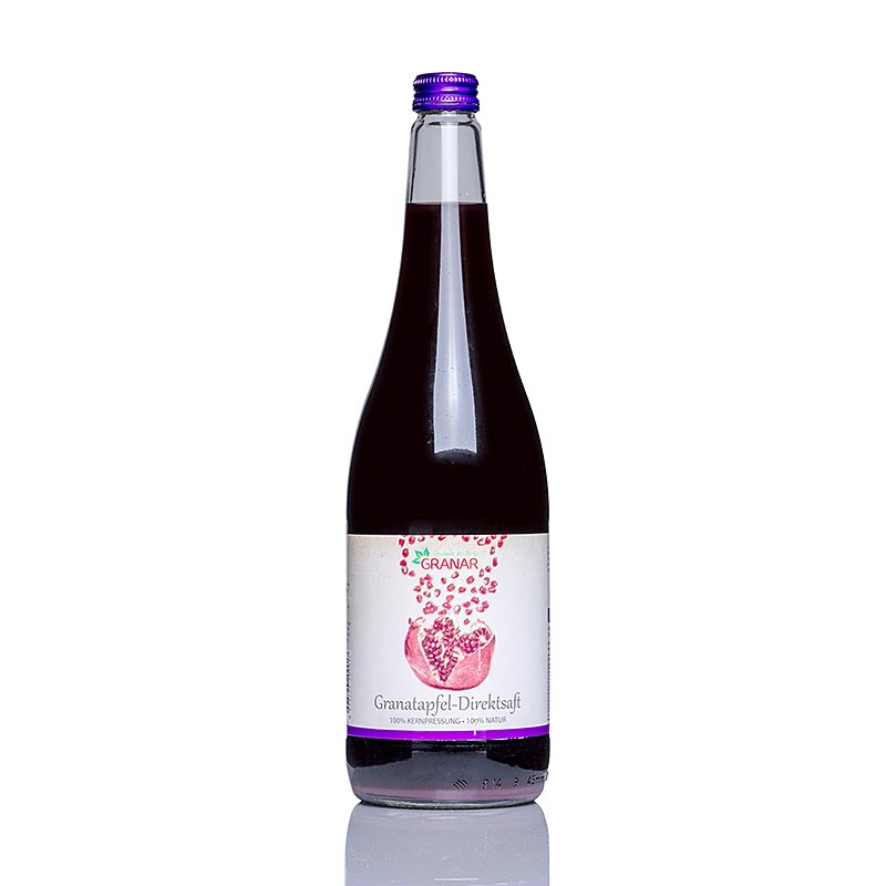 Pomegranate juice, Kernpressung, Granar - 1 l - bottle